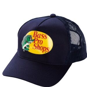 Bass Pro Shops Dark Blue Mesh Cap